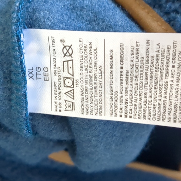 NWT Old Navy Bouclé Sherpa Quarter-Snap Pullover - Men's XXL - Picture 4 of 5